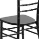 Black |#| 1100lb. Capacity Black Wood Stackable Chiavari Event Chair