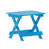 Halifax Outdoor Folding Side Table, Portable All-Weather HDPE Adirondack Side Table