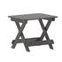 Halifax Outdoor Folding Side Table, Portable All-Weather HDPE Adirondack Side Table