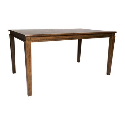 Henry Solid Wood Dining Table, Commercial Grade Heavy Duty Rectangle Wood Table for 6 - View 1