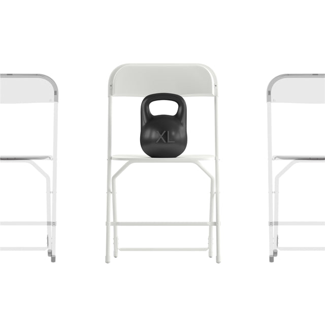 Hercules Big and Tall Commercial Folding Chair - Extra Wide 650LB. Capacity - Durable Plastic - View 1