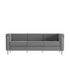 Hercules Regal Series Contemporary LeatherSoft Sofa with Encasing Frame