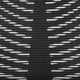 Black High Back Mesh Drafting Chair with LeatherSoft Sides and Adjustable Arms
