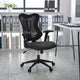 Black Mesh |#| High Back Designer Black Mesh Executive Ergonomic Chair with Adjustable Arms