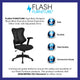 Black Mesh |#| High Back Designer Black Mesh Executive Ergonomic Chair with Adjustable Arms