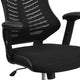 Black Mesh |#| High Back Designer Black Mesh Executive Ergonomic Chair with Adjustable Arms