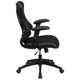 Black Mesh |#| High Back Designer Black Mesh Executive Ergonomic Chair with Adjustable Arms