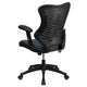 Gray Mesh |#| High Back Designer Gray Mesh Executive Ergonomic Chair with Adjustable Arms