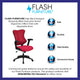 Burgundy Mesh |#| High Back Designer Burgundy Mesh Executive Ergonomic Chair with Adjustable Arms