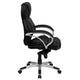 High Back Black LeatherSoft Contemporary Executive Swivel Ergonomic Office Chair