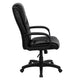 High Back Black LeatherSoft Executive Swivel Office Chair w/Oversized Headrest