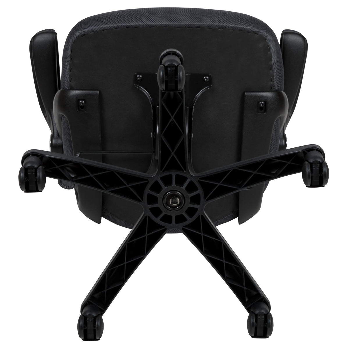 Dark Gray |#| High Back Dark Gray Mesh Ergonomic Office Chair w/ Black Frame and Flip-up Arms