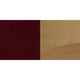 Burgundy Vinyl Seat/Natural Wood Frame |#| Ladder Back Natural Wood Restaurant Barstool - Burgundy Vinyl Seat