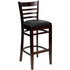 Ladder Back Wooden Restaurant Barstool