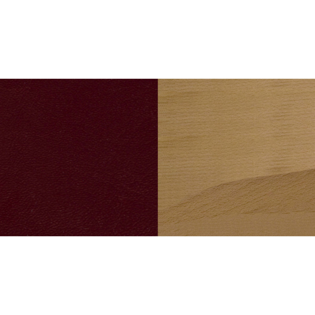 Burgundy Vinyl Seat/Natural Wood Frame |#| Ladder Back Natural Wood Restaurant Chair - Burgundy Vinyl Seat