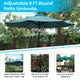 Teal |#| Faux Teak 30inch x 48inch Patio Table, 4 Chairs & Teal 9FT Patio Umbrella with Base