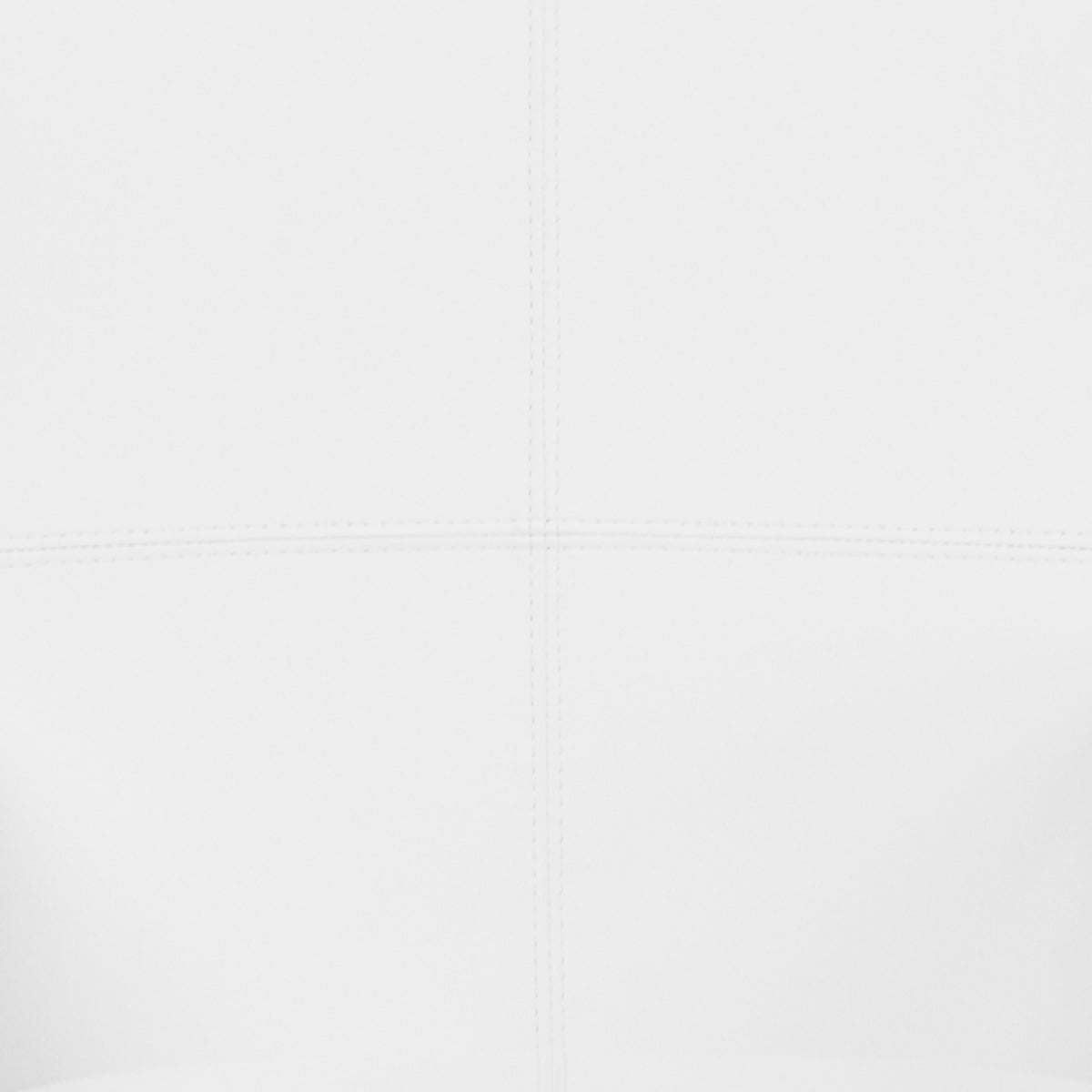 White |#| White LeatherSoft Executive Side Reception Chair with Mahogany Legs