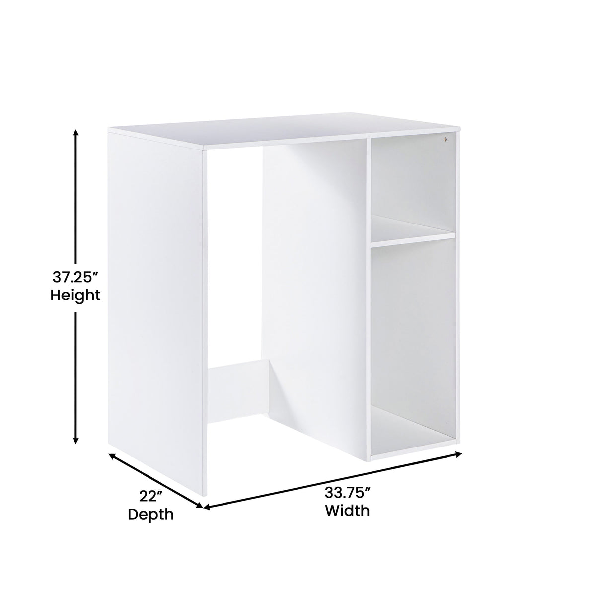 Cubby Mini Back Less Mini Fridge Bookshelf NAN-17300- – Restaurant Furniture 4 Less