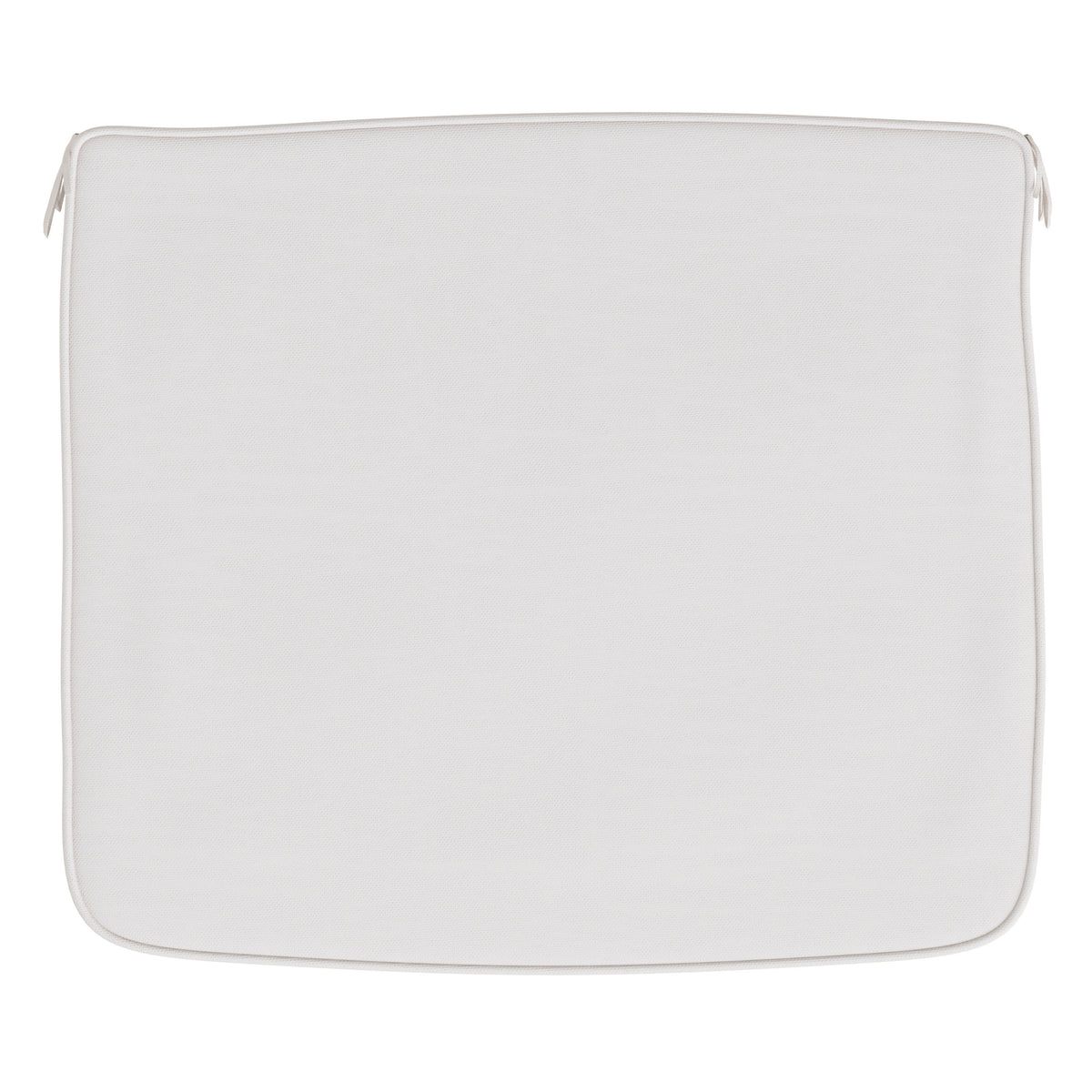 Cream |#| All-Weather Cream Non-Slip Chair Cushions with Ties & Comfort Foam Core - 2 Pack