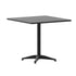 Mellie 31.5'' Square Aluminum Indoor-Outdoor Table with Base