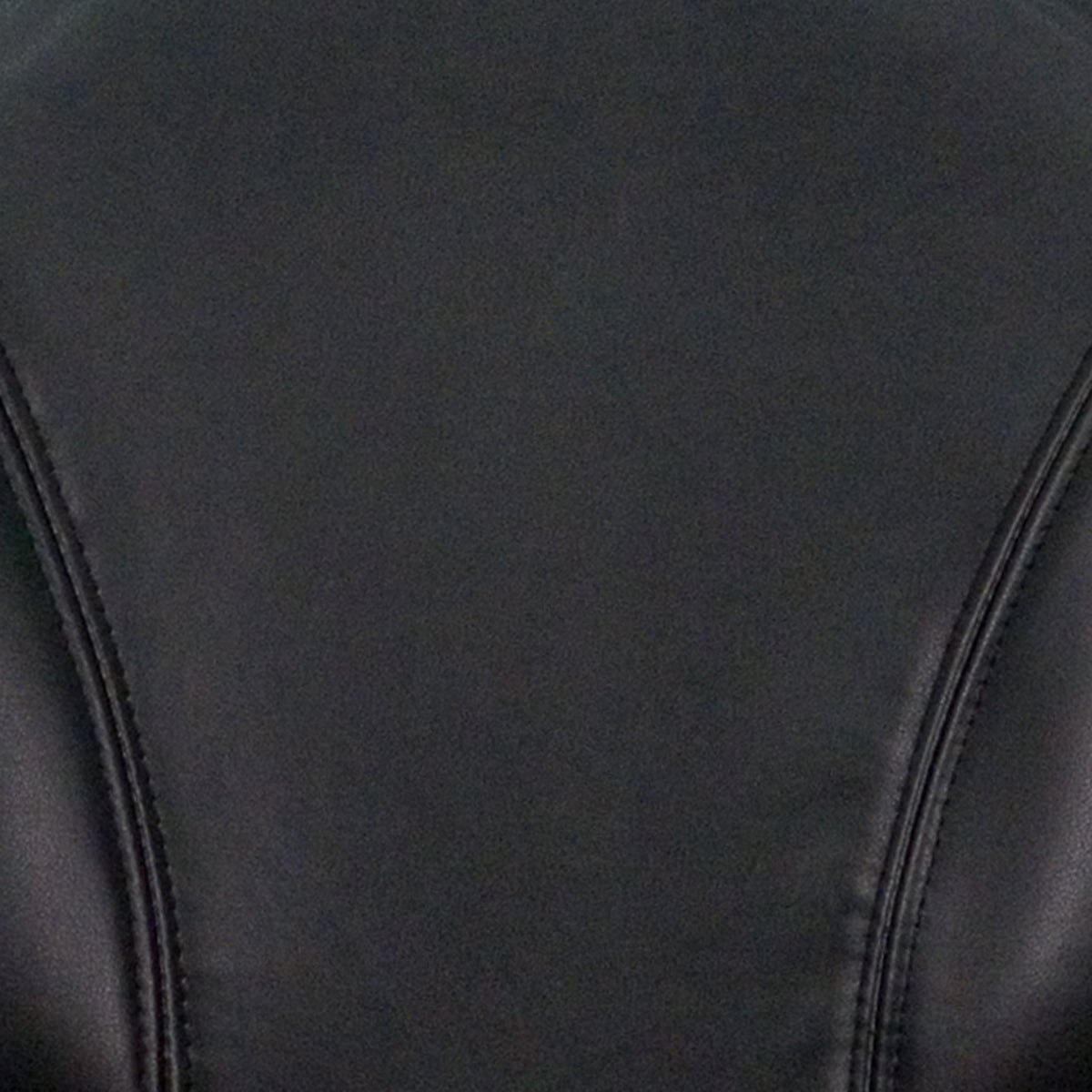 Mid-Back Black LeatherSoft Ergonomic Office Chair w/Adjustable Back Depth