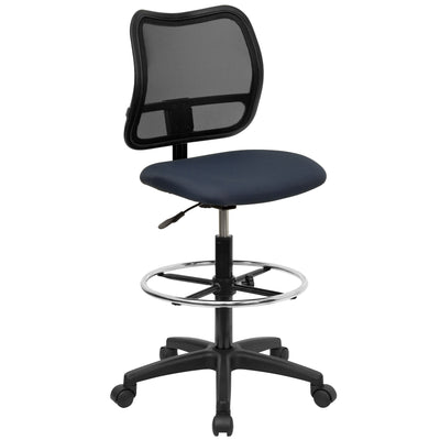 Mid-Back Mesh Drafting Chair - View 1