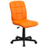 Mid-Back Quilted Vinyl Swivel Task Office Chair