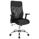 High Back Ergonomic Office Chair with Black and White Contemporary Mesh Design