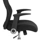 High Back Ergonomic Office Chair with Black and White Contemporary Mesh Design