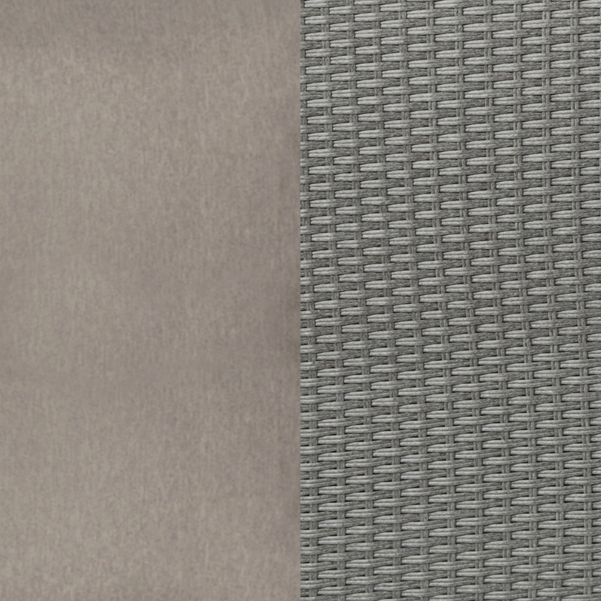 Gray Fabric/Gray Frame |#| Indoor/Outdoor Modular Loveseat Sofa Set with Table and Ottomans in Gray/Gray
