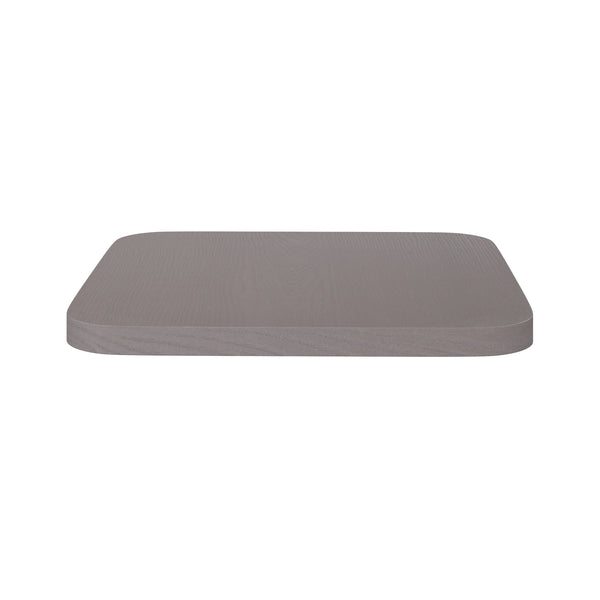 Gray |#| All-Weather Polystyrene Seat for Colorful Metal Stools and Chairs - Gray