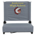 Personalized Grandstand Comfort Seats by Flash - 500 lb. Rated Stadium Chair with Handle & Ultra-Padded Seat