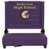 Personalized Grandstand Comfort Seats by Flash - 500 lb. Rated Stadium Chair with Handle & Ultra-Padded Seat