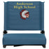 Personalized Grandstand Comfort Seats by Flash - 500 lb. Rated Stadium Chair with Handle & Ultra-Padded Seat