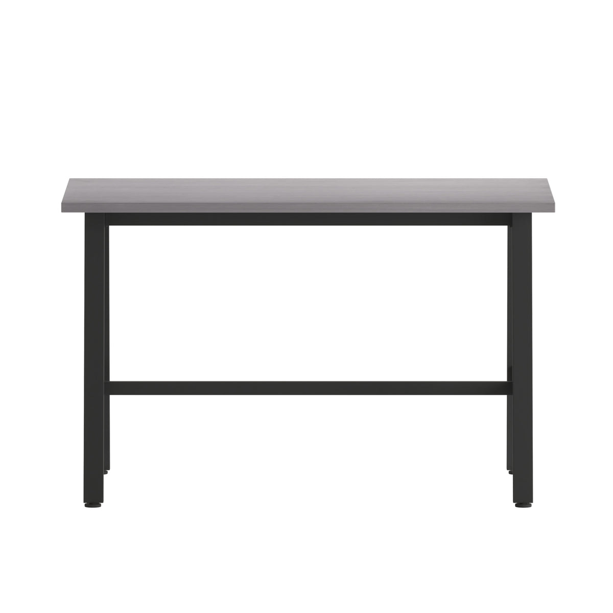 Gray Oak |#| Commercial 48x24 Conference Table with Laminate Top and A-Frame Base - Gray Oak