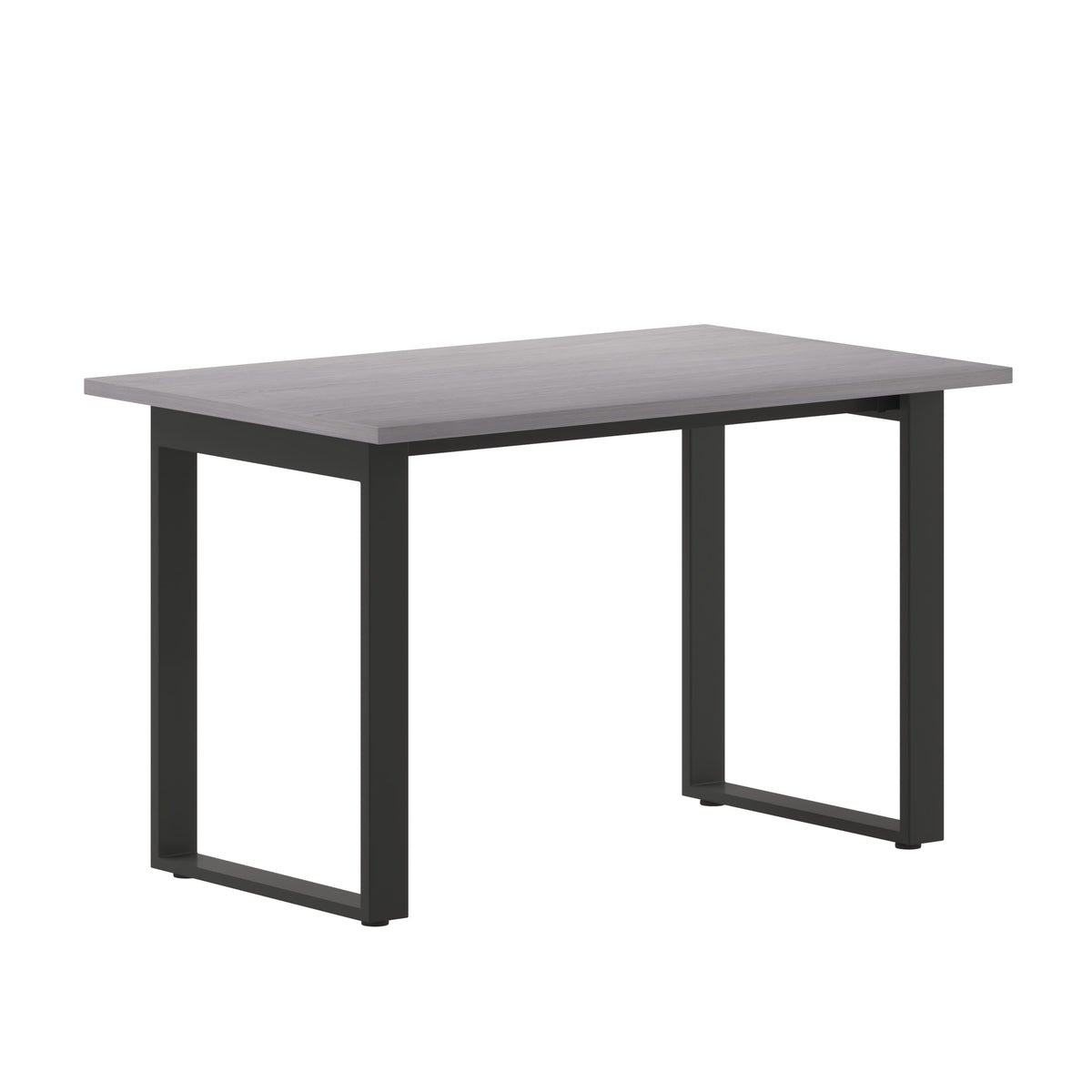 Gray Oak |#| Commercial 48x30 Conference Table with Laminate Top and U-Frame Base - Gray Oak