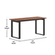 Walnut |#| Commercial 60x24 Conference Table with Laminate Top and U-Frame Base - Walnut