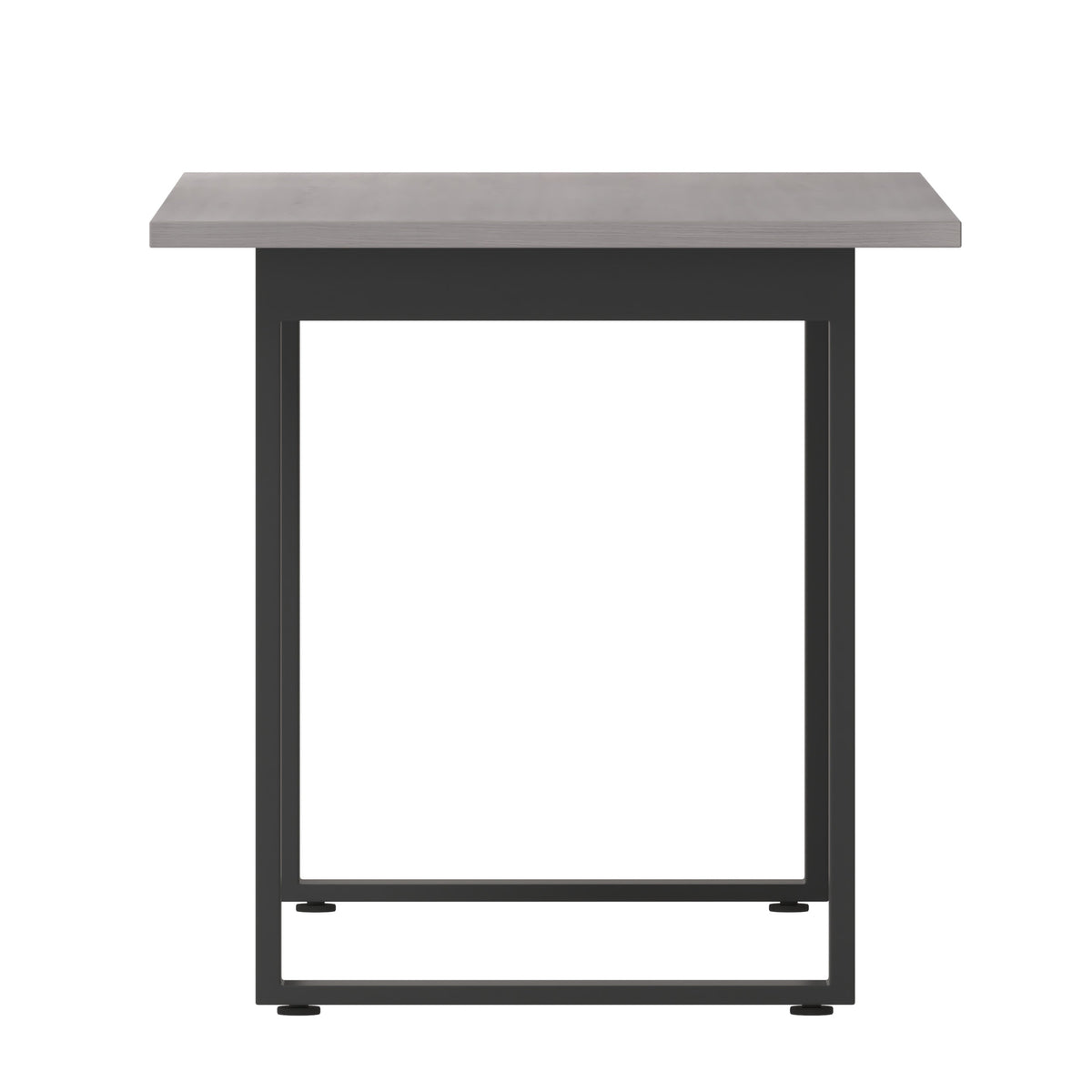 Gray Oak |#| Commercial 60x30 Conference Table with Laminate Top and U-Frame Base - Gray Oak