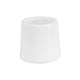 White |#| White Replacement Foot Cap for Plastic Folding Chairs