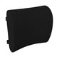 Mobile Adjustable Lumbar Support Pillow for Office Chairs and Car Seats in Black