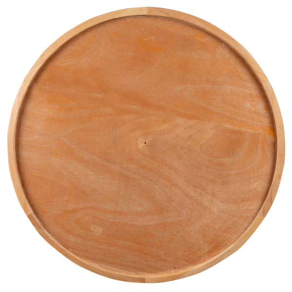 30" |#| 30" Round Butcher Block Style Table Top - Restaurant Table Top