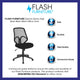 Black |#| High Back Black Mesh Office Chair - Computer Chair - Swivel Task Chair