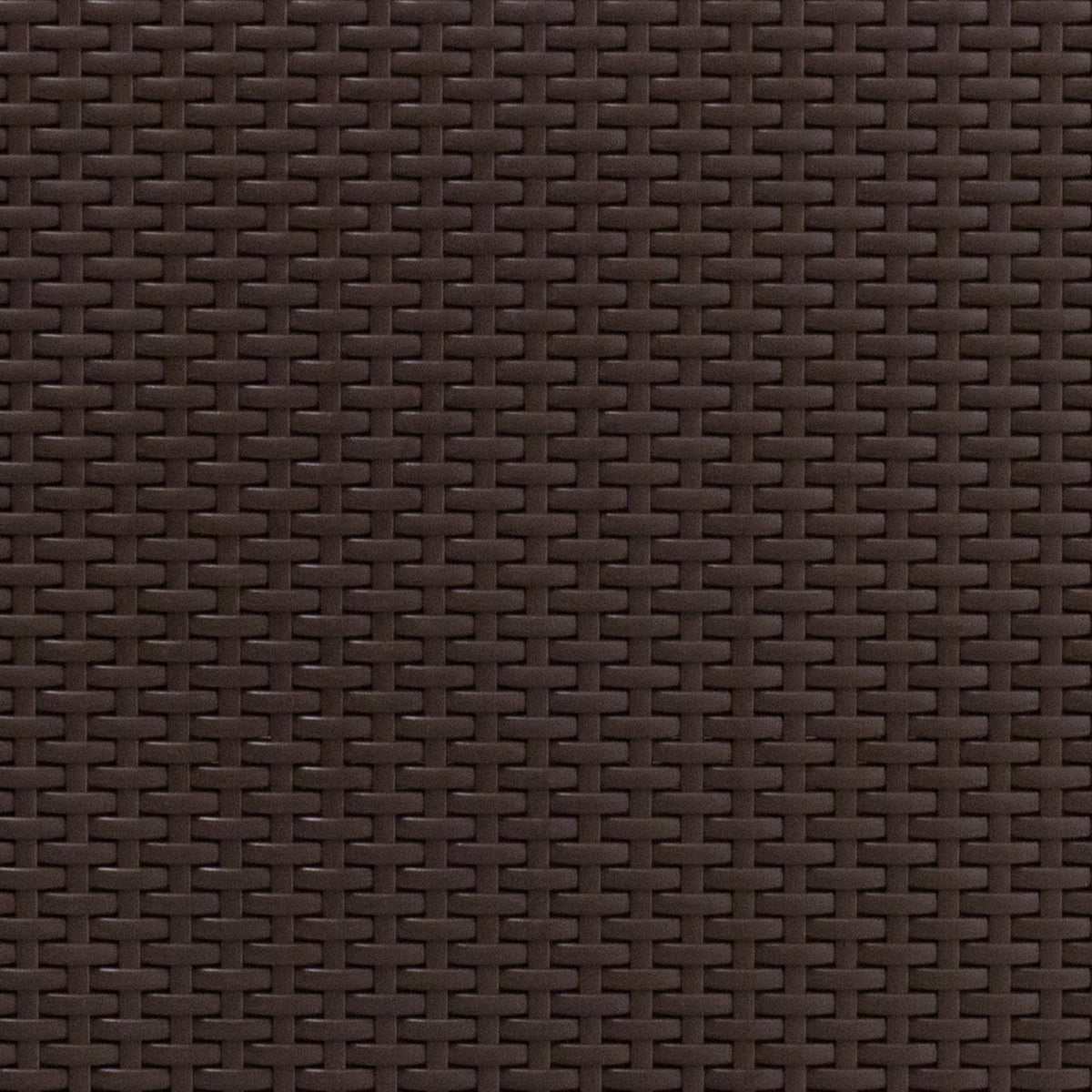 Beige Cushions/Chocolate Brown Frame |#| Chocolate Brown Faux Rattan Sofa with All-Weather Beige Cushions