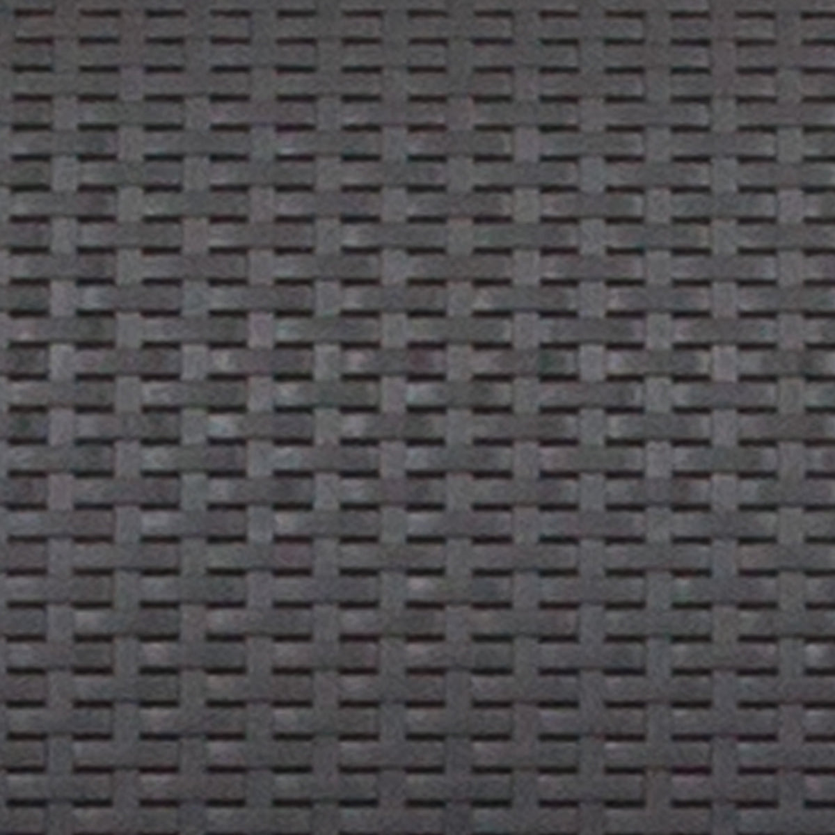 Dark Gray |#| Dark Gray Faux Rattan Sofa with All-Weather Light Gray Cushions - Patio Chair