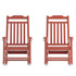 Set of 2 Winston All-Weather Faux Wood Rocking Chair