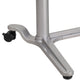 Light Gray |#| Sit/Stand Lt Gray Computer Desk with 37.375inchW Top (Adj Range 29inch - 40.75inch)