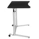 Black |#| Black Sit-Down, Stand-Up Ergonomic Computer Desk - Standing Desk