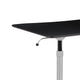 Black |#| Black Sit-Down, Stand-Up Ergonomic Computer Desk - Standing Desk