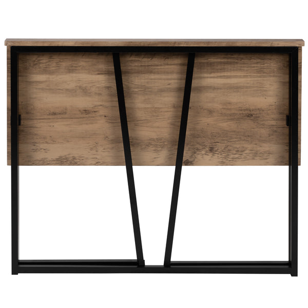 Small 36inch Rustic Natural Home Office Folding Computer Desk - Laptop Desk