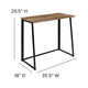Small 36inch Rustic Natural Home Office Folding Computer Desk - Laptop Desk